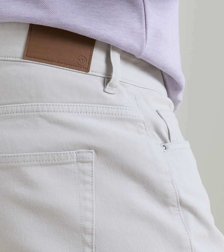 Crown Cotton Canvas Five-Pocket Trouser - Alternate Image 3