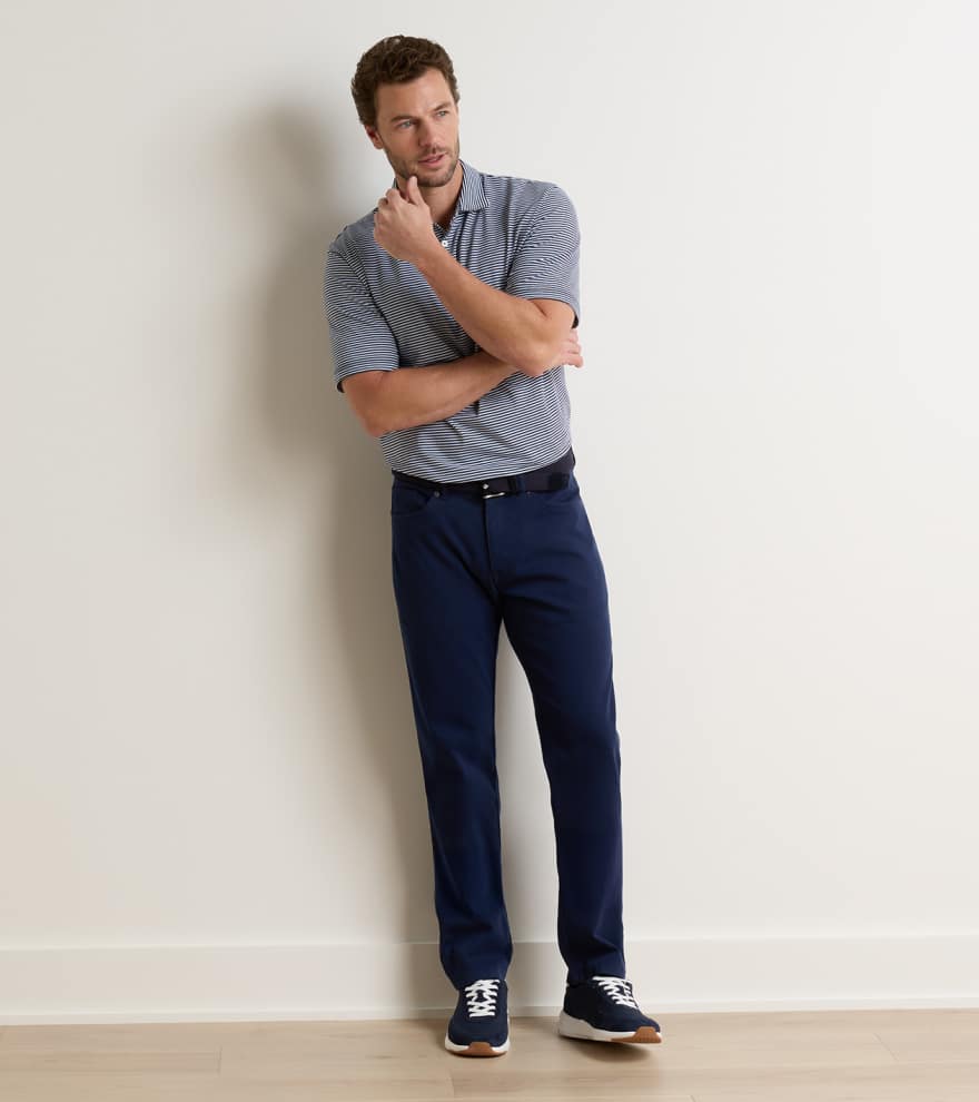 Crown Cotton Canvas Five-Pocket Pant - Alternate Image 1