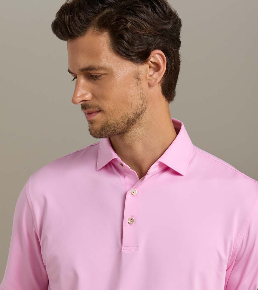 Solid Performance Jersey Polo - Alternate Image 4