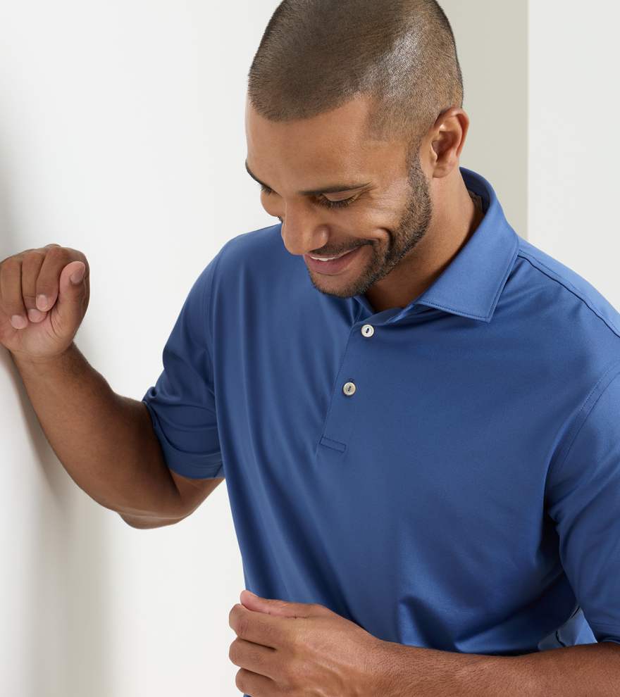 Solid Performance Jersey Polo - Alternate Image 4