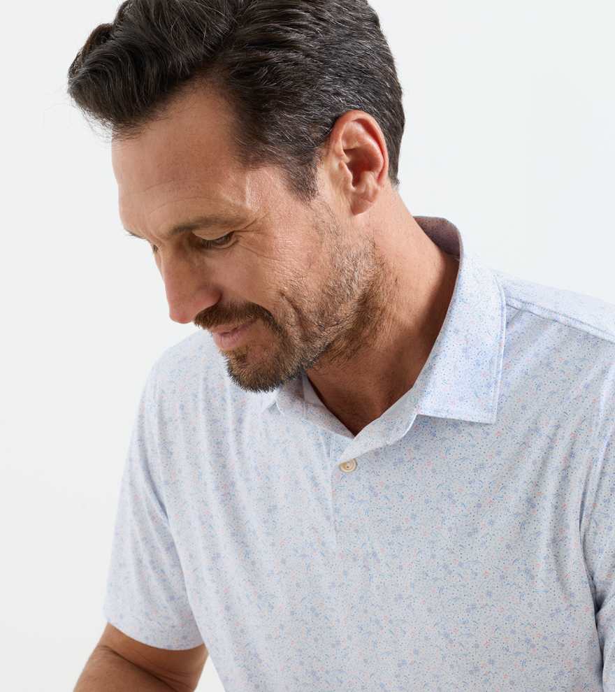 Featherweight Land Of The Free Performance Polo - Alternate Image 3