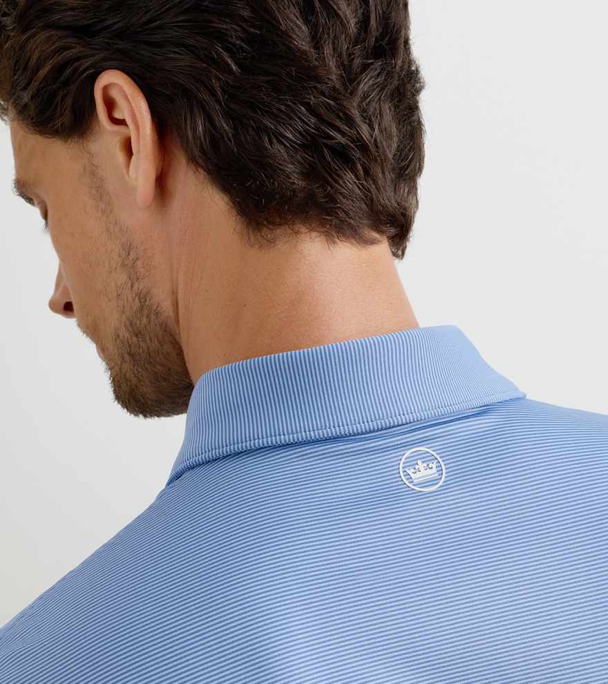 Jubilee Long-Sleeve Performance Jersey Polo - Alternate Image 3
