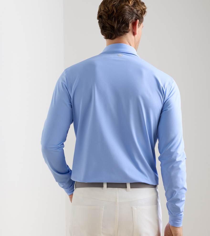 Holden Long-Sleeve Performance Jersey Polo - Alternate Image 2