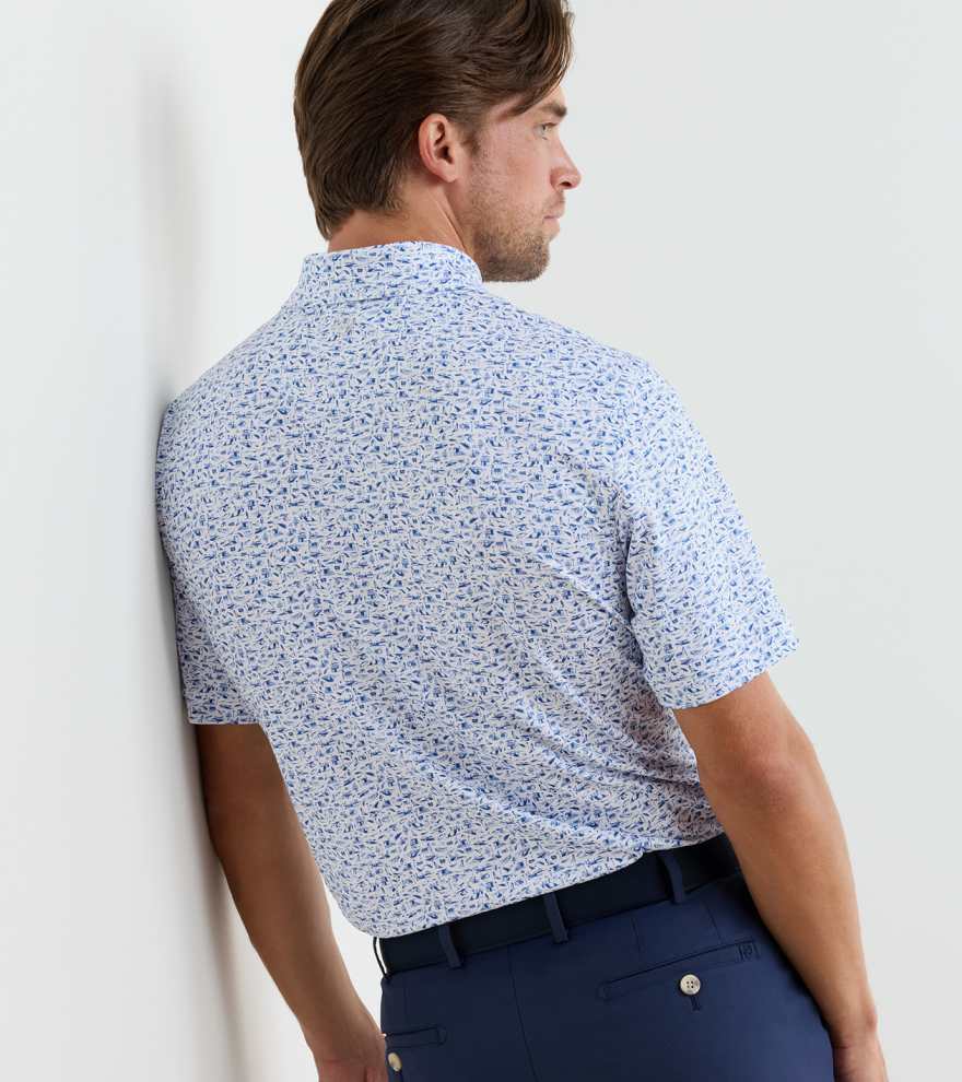 Coastline Performance Jersey Polo - Alternate Image 2
