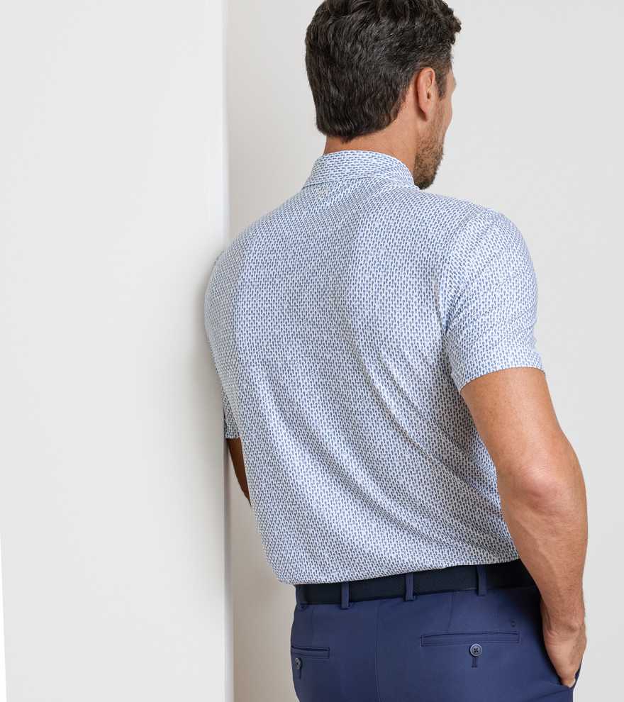 Casino Night Performance Jersey Polo - Alternate Image 2