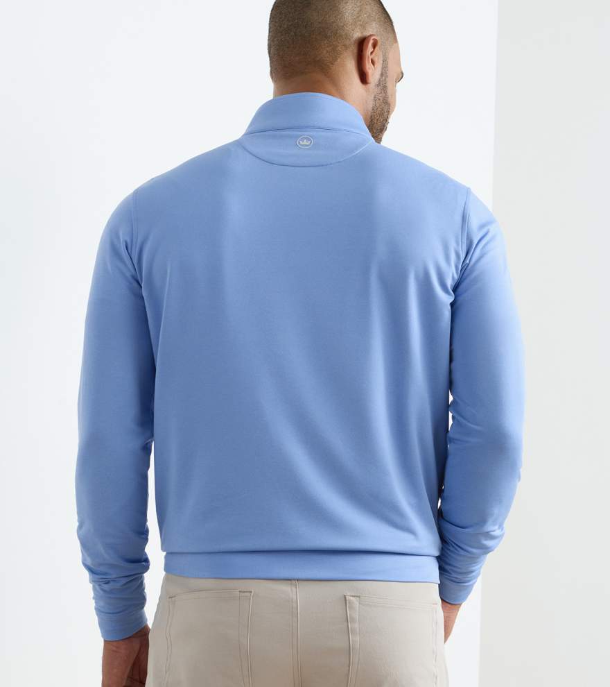 Perth M&eacute;lange Performance Quarter-Zip - Alternate Image 2