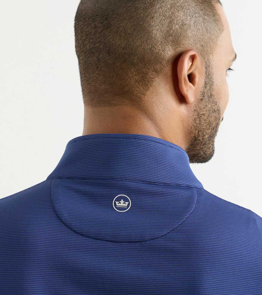 Perth Sugar Stripe Performance Quarter-Zip - Alternate Image 3