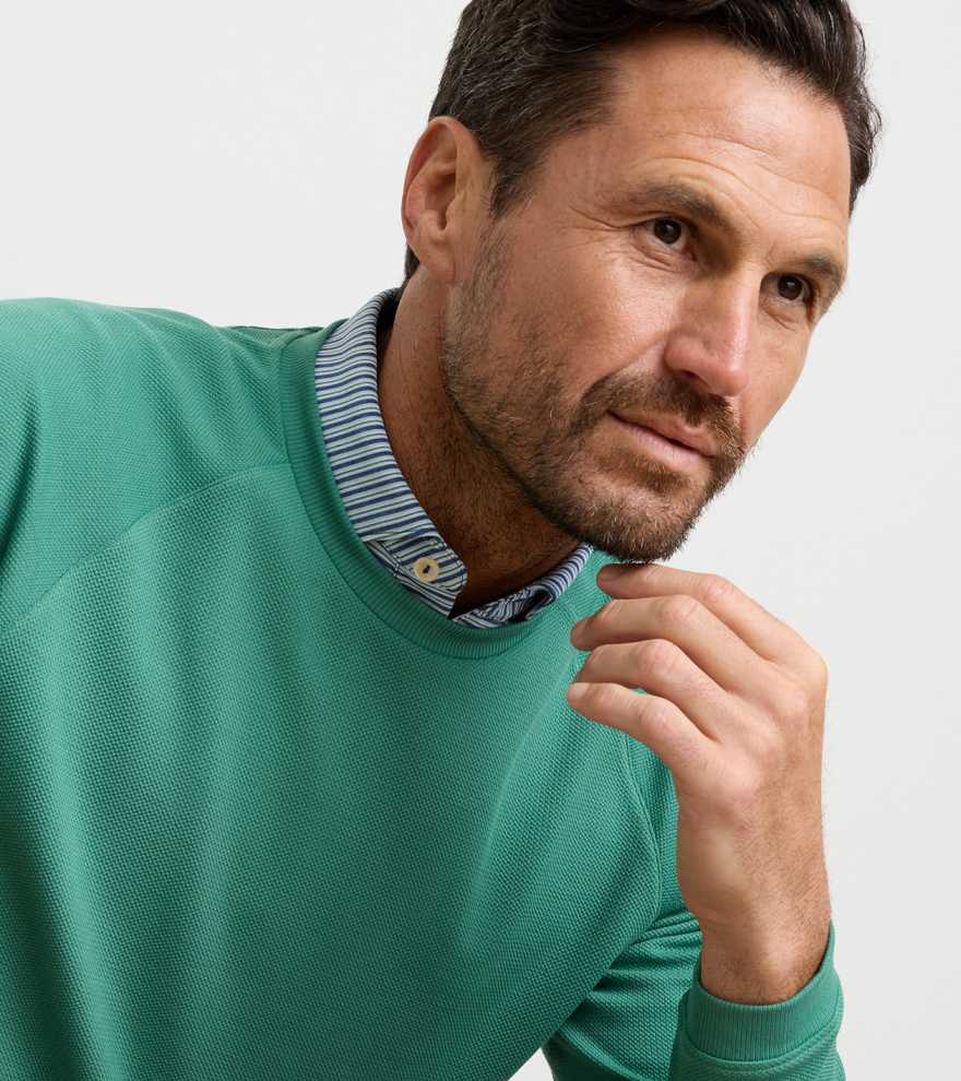 Cradle Piqu&eacute; Performance Crewneck - Alternate Image 4