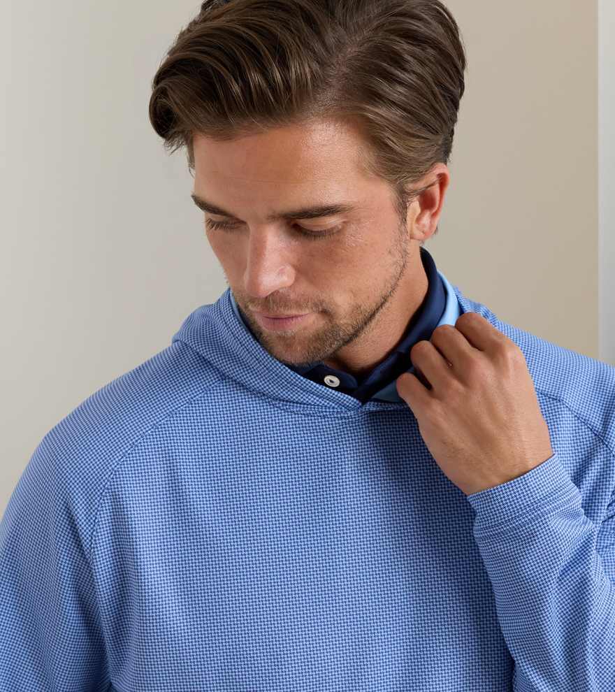 Pine Houndstooth Performance Hoodie - Alternate Image 4