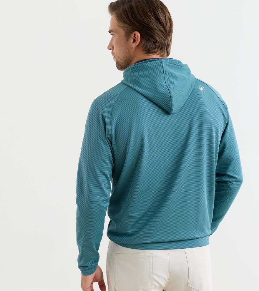 Pine Sugar Stripe Performance Hoodie - Alternate Image 2