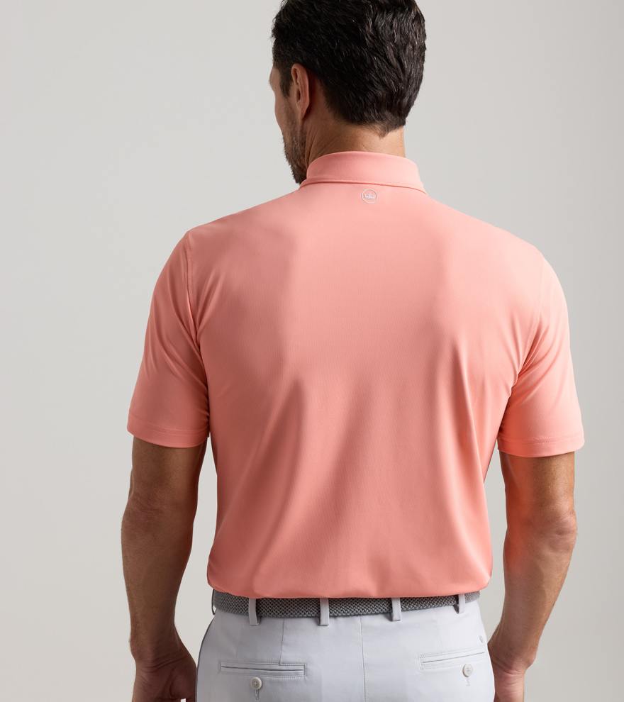 Solid Performance Mesh Polo - Alternate Image 2