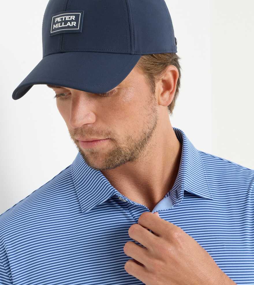 Featherweight Market Stripe Long-Sleeve Performance Polo - Alternate Image 3