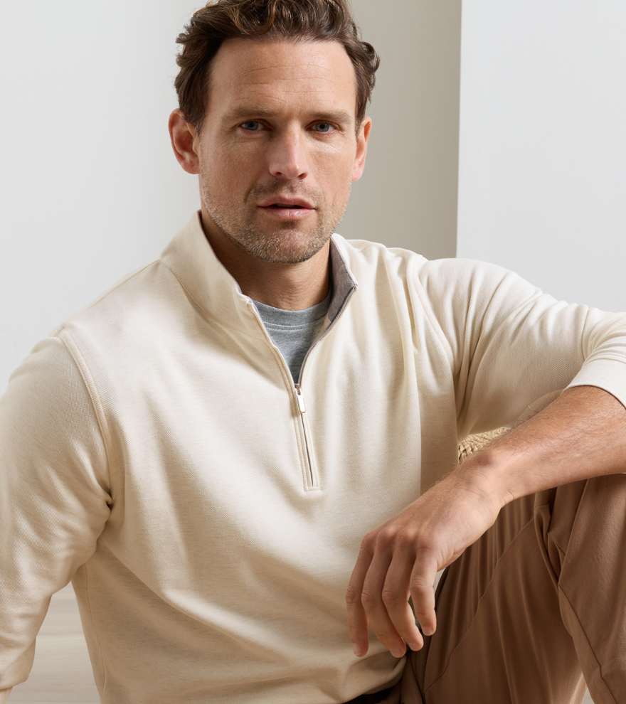 Crown Comfort Quarter-Zip Pullover - Alternate Image 3