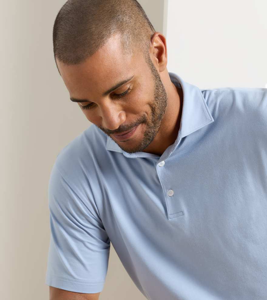 Crown Flex Cotton Polo - Alternate Image 3