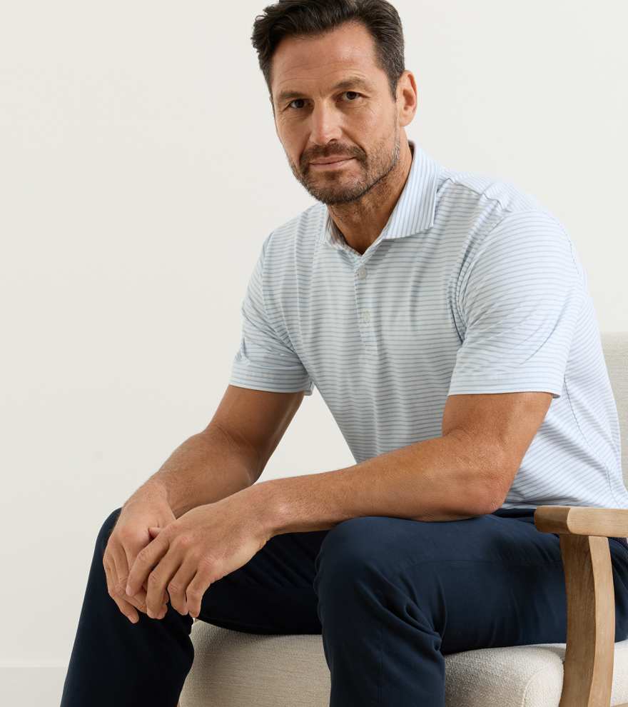 Gilman Crown Flex Cotton Polo - Alternate Image 1
