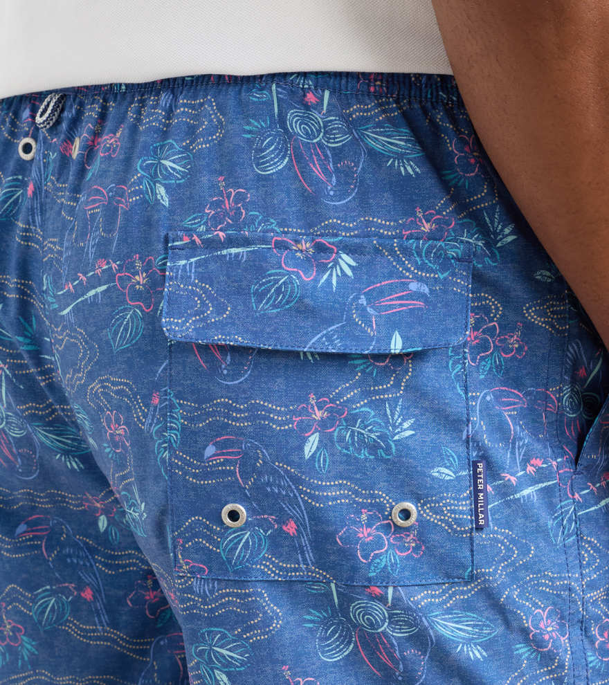 Rainforest Swim Trunk - Alternate Image 4