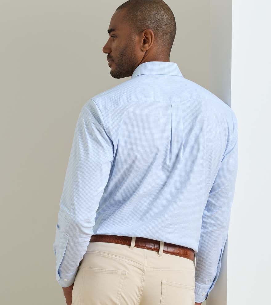Conway Crown Lite Cotton-Stretch Sport Shirt - Alternate Image 2
