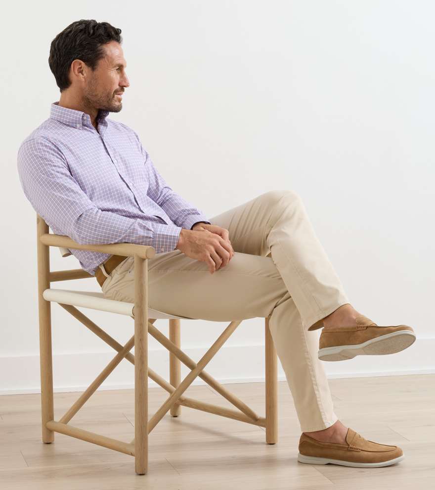 Felix Crown Lite Cotton-Stretch Sport Shirt - Alternate Image 3