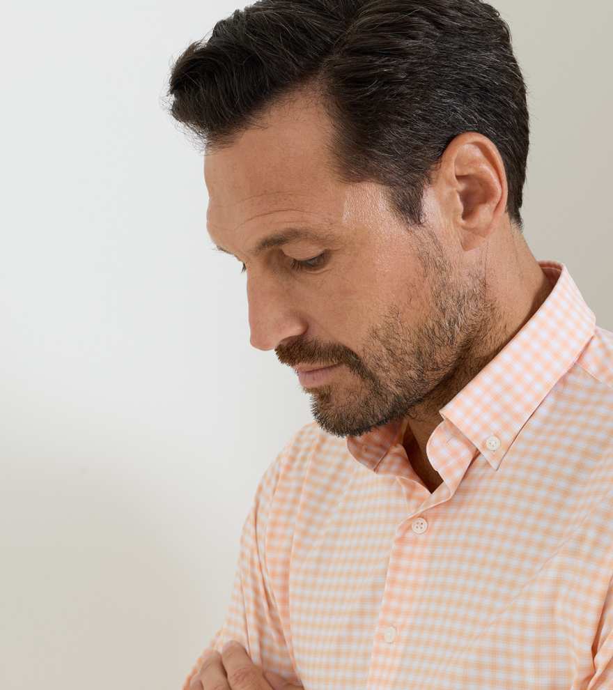 Lewis Performance Twill Sport Shirt - Alternate Image 3