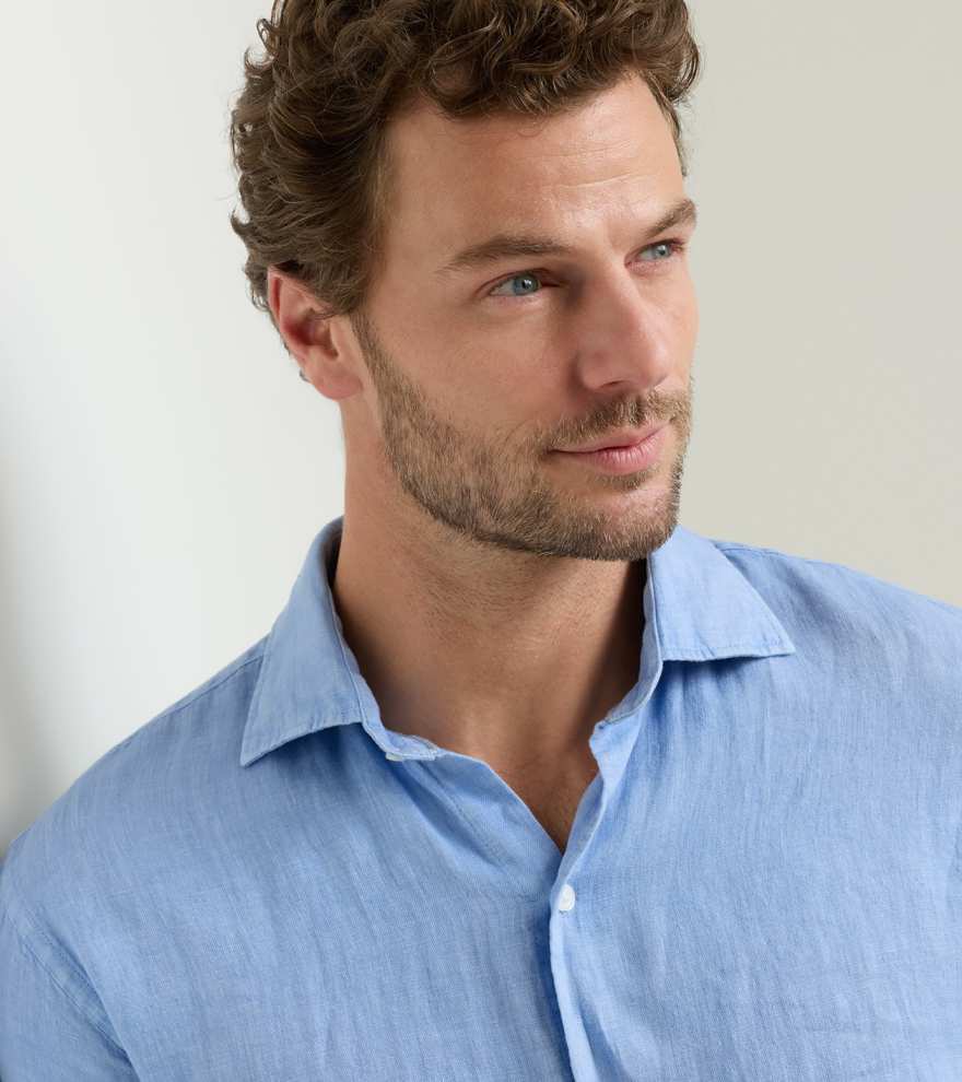 Shoreside Linen Sport Shirt - Alternate Image 3