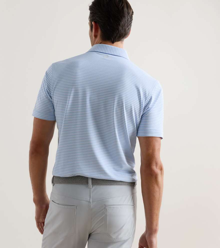 Tempo Performance Mesh Polo - Alternate Image 2