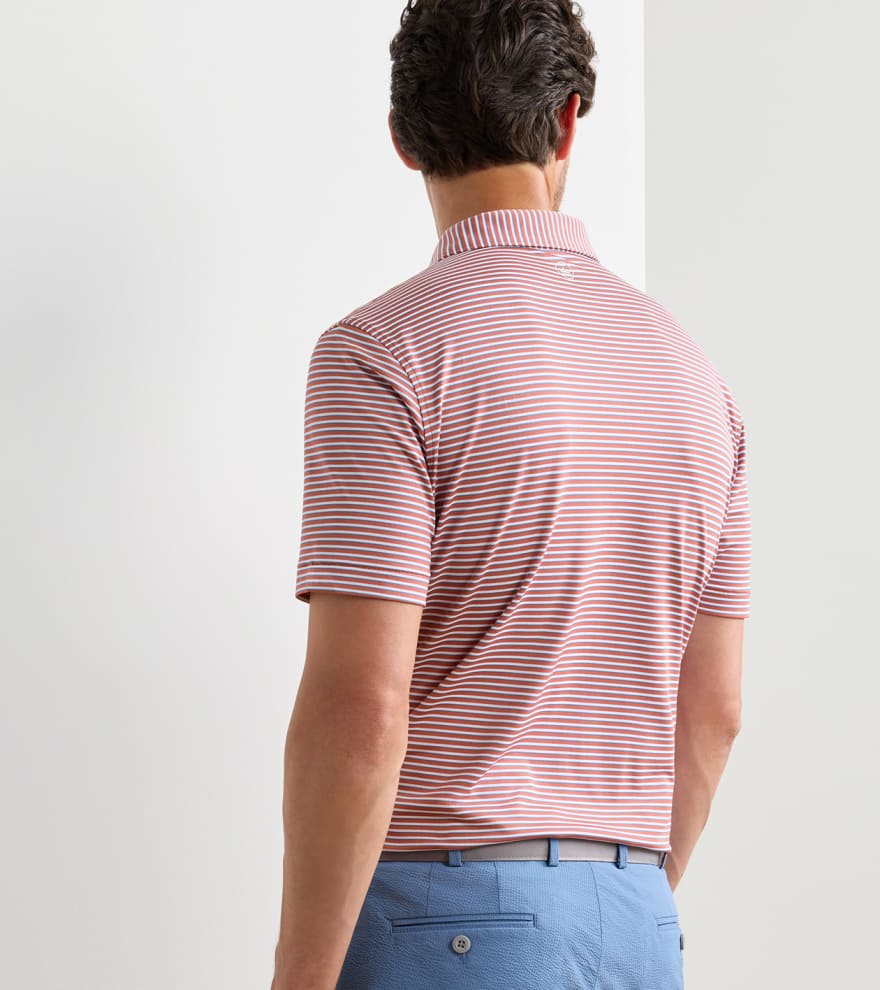 Tempo Performance Mesh Polo - Alternate Image 2
