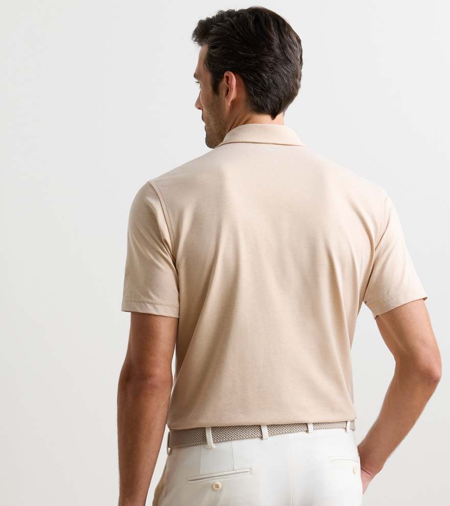 Albatross Cotton-Blend Piqu&eacute; Polo - Alternate Image 2