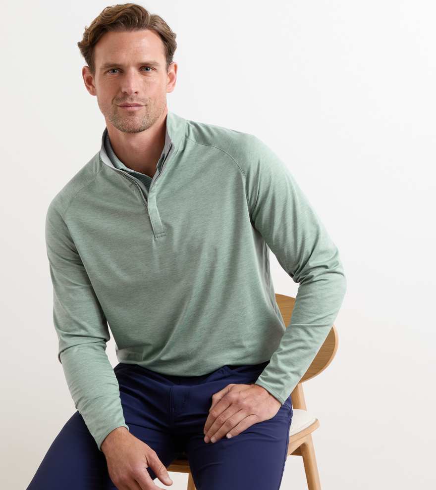 Stealth Performance Quarter-Zip | Men's Pullovers | Peter Millar