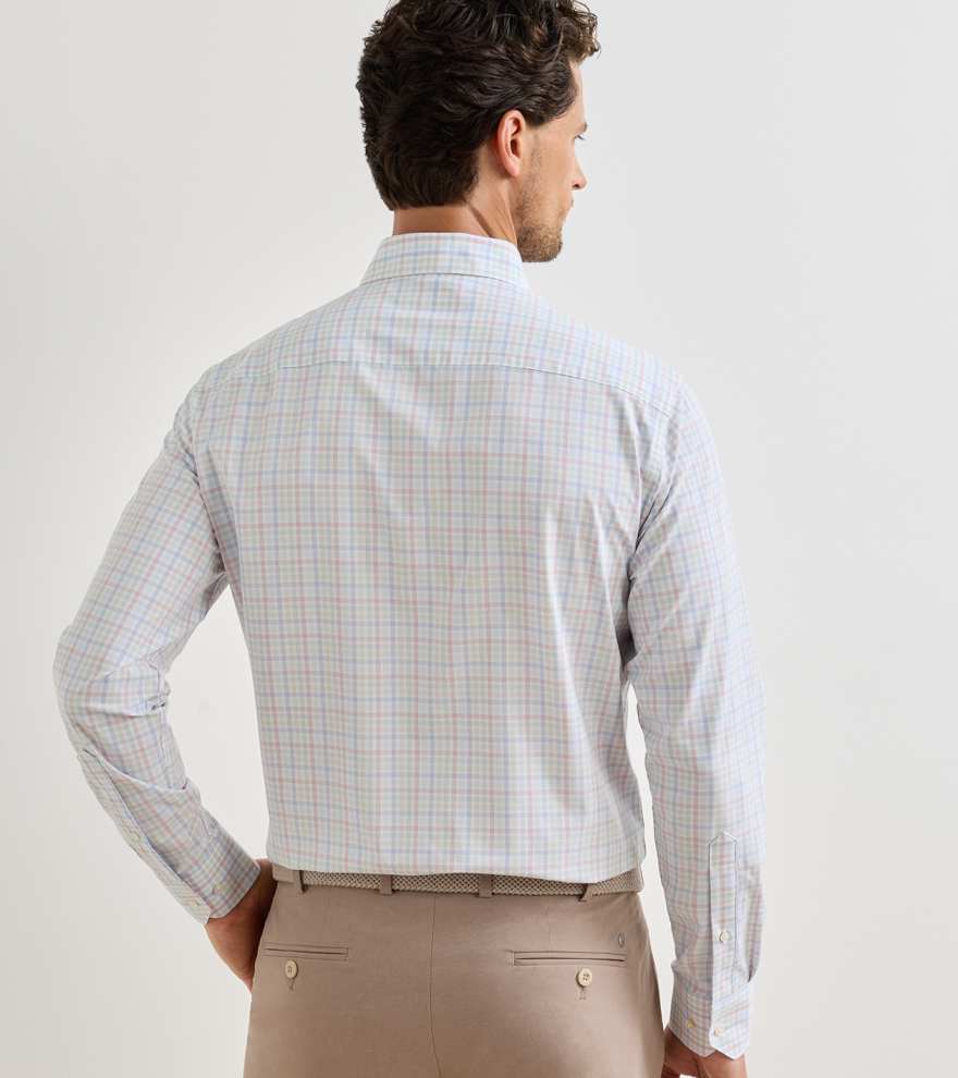 Basin Performance Poplin Sport Shirt - Alternate Image 2