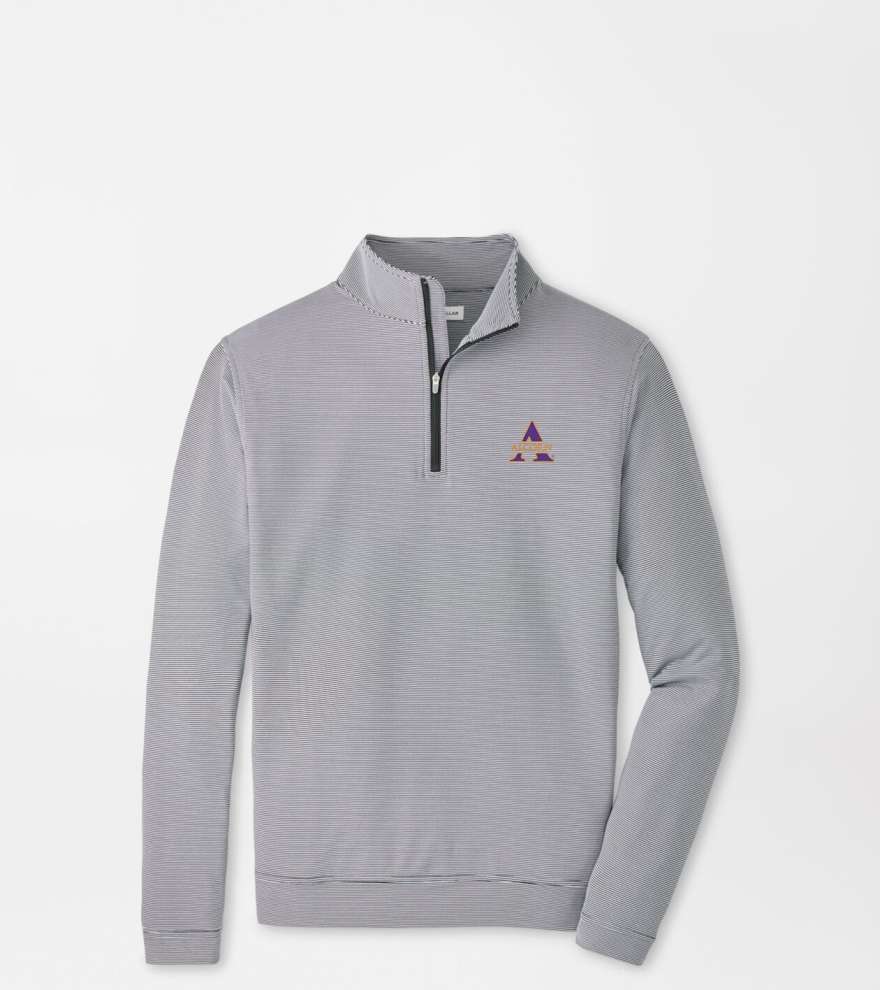 Alcorn State Perth Sugar Stripe Performance Quarter-Zip