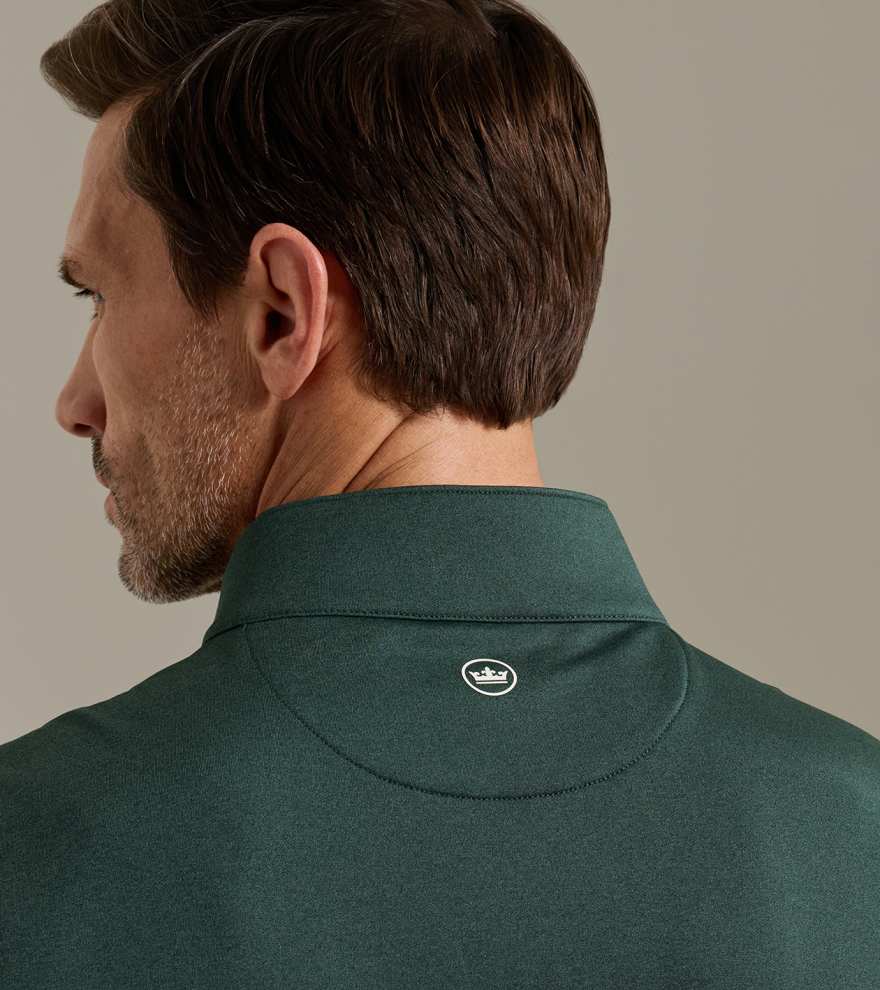 Galway Melange Performance Quarter-Zip Vest - Alternate Image 3