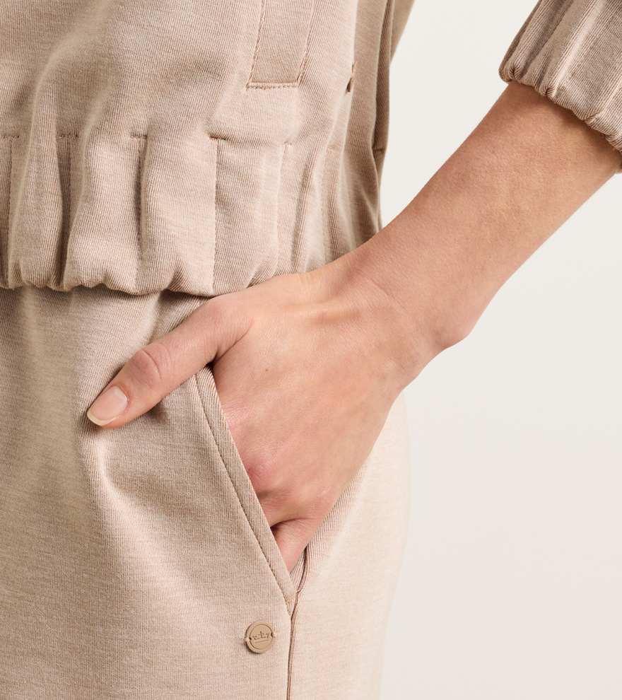 Flora Knit Melange Track Trouser - Alternate Image 3