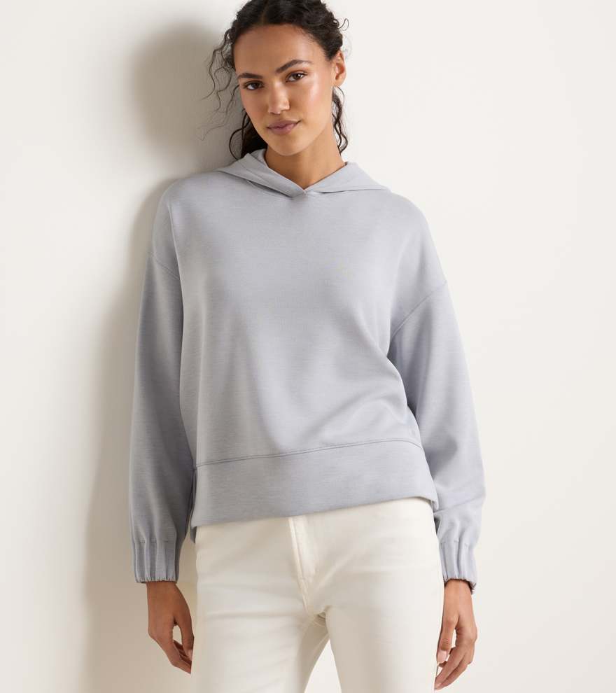 Flora Knit Melange Hoodie - Alternate Image 1