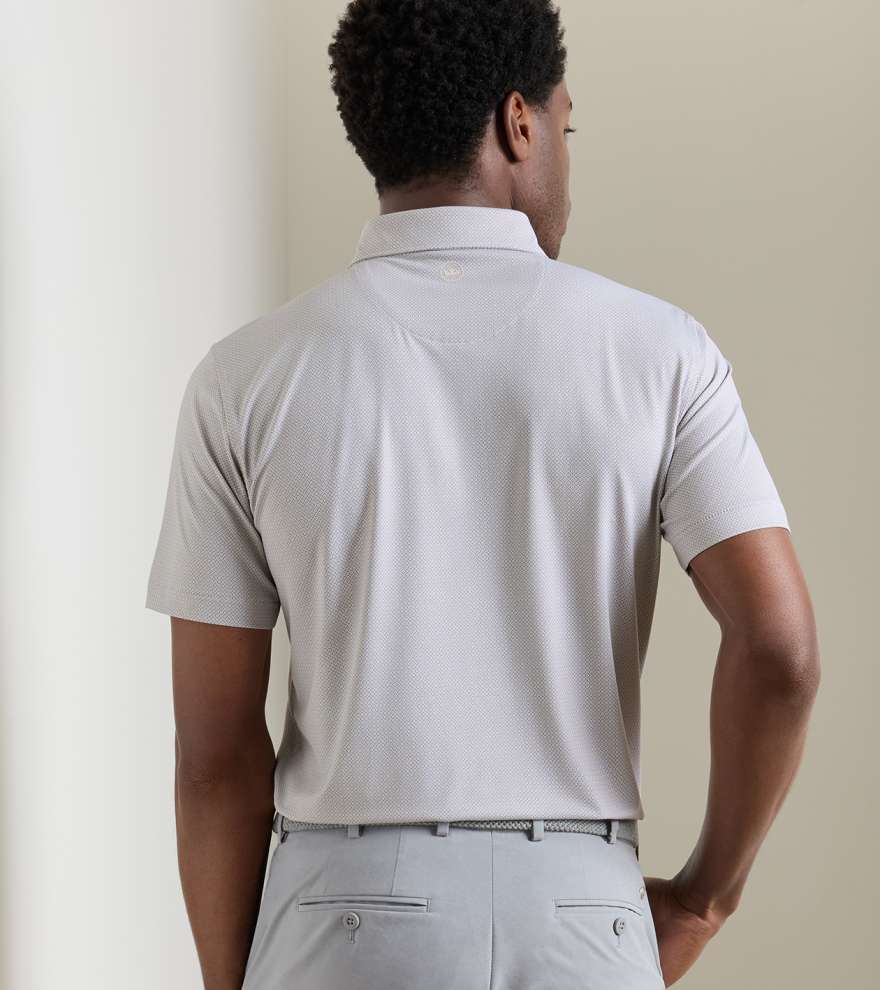 Caldara Performance Jersey Polo - Alternate Image 2