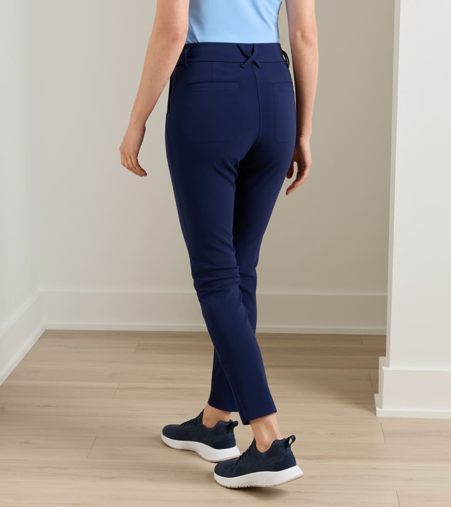 Bingham High Stretch Bonded Ankle Pant - Alternate Image 2