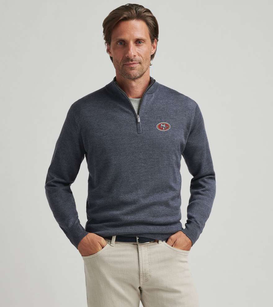 San Francisco 49ers Autumn Crest Quarter-Zip - Alternate Image 1