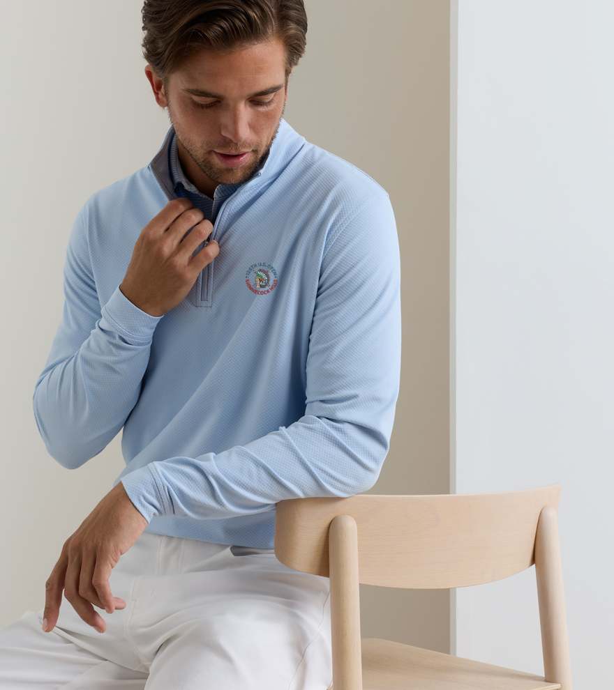 126th U.S. Open Perth Cross-Hatch Performance Quarter-Zip - Alternate Image 1