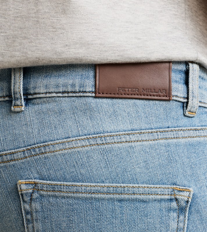 Vintage Washed Five-Pocket Denim | Men's Pants | Peter Millar