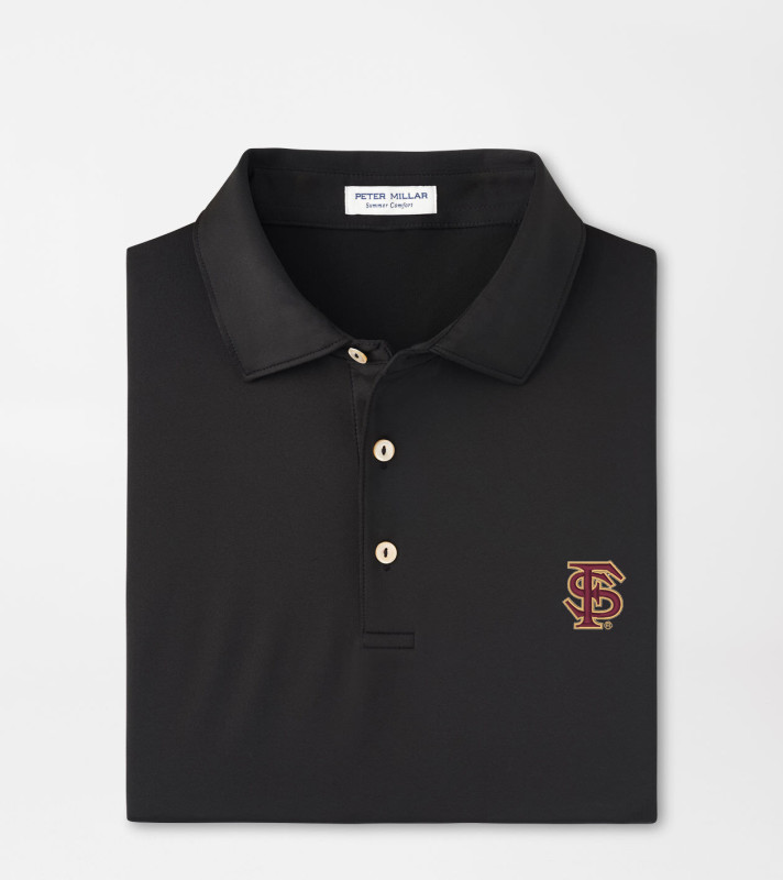 Florida State Solid Performance Jersey Polo | Men's Collegiate