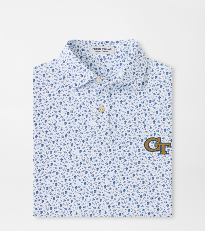 Georgia Tech Kick Off Youth Performance Jersey Polo | Men's