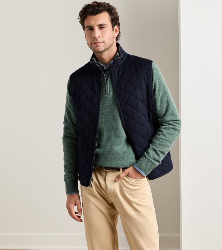 25th Anniversary Cashmere Essex Vest | Men's Vests | Peter Millar