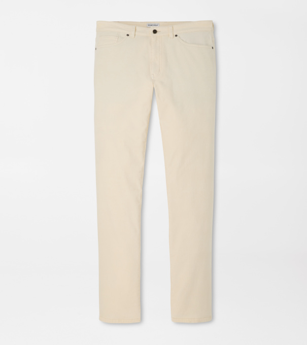 Classic Comfort Corduroy Five Pocket Pant in Ivory