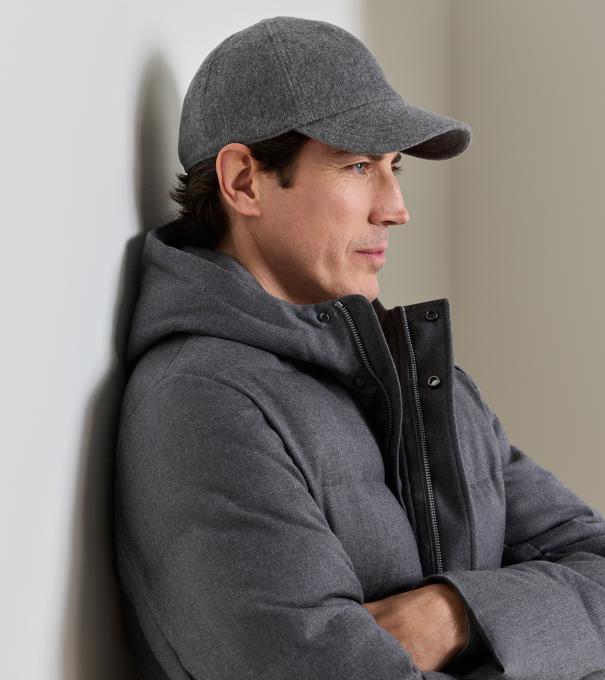 Tempest Cashmere Hat in Argento