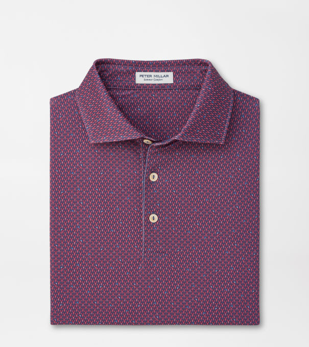 Lobster Boil Performance Jersey Polo in BALI BLUE