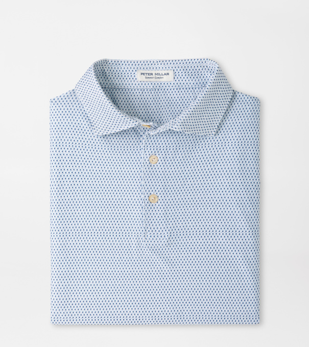 Hummingbird Performance Jersey Polo in White