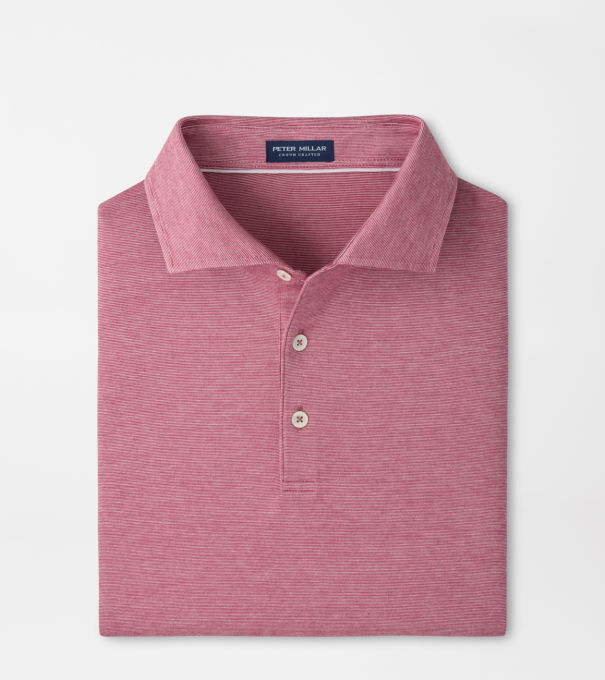 Excursionist Flex Short-Sleeve Polo in RUBY DUSK