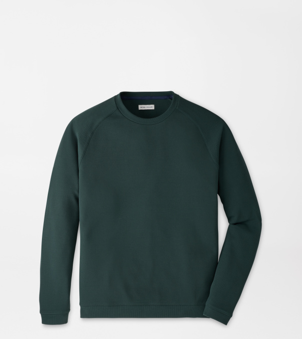 Cradle Piqu&eacute; Performance Crewneck in PINE BROOK