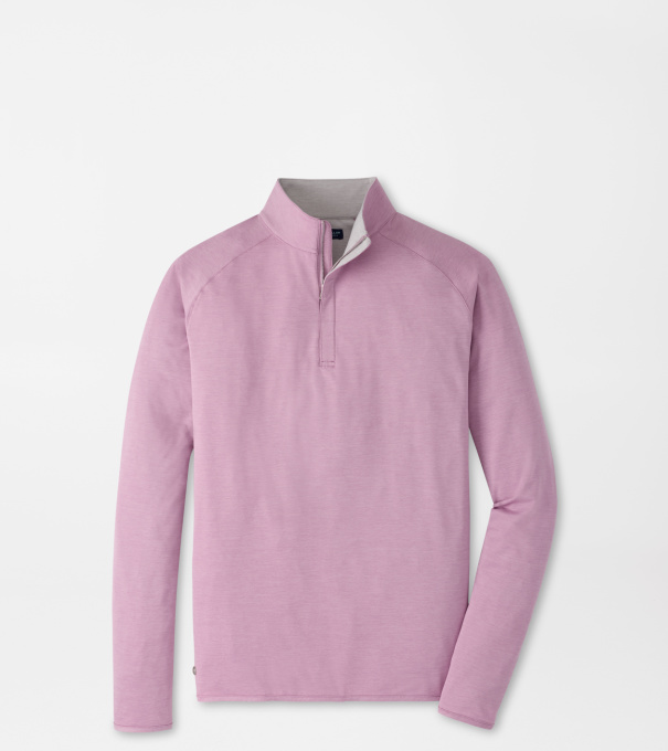 Stealth Performance Quarter-Zip in SOFT ORCHID