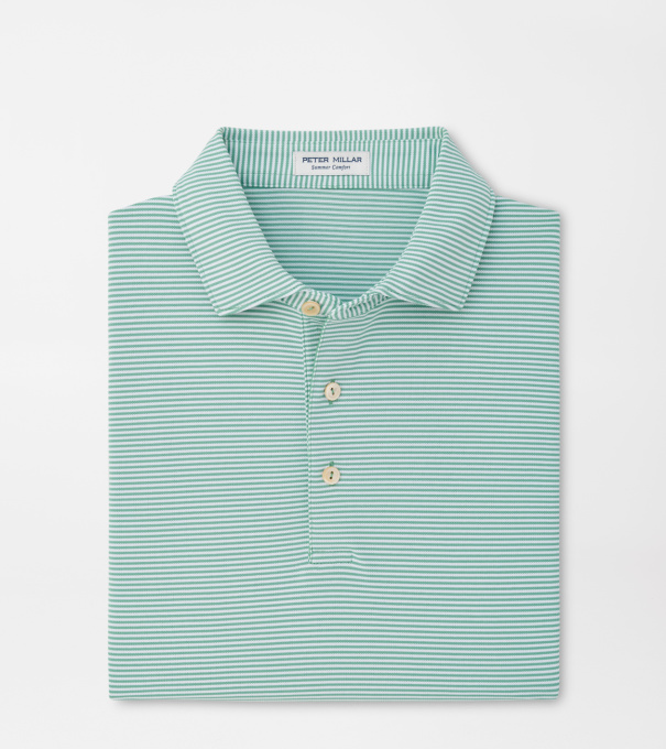 Candor Performance Mesh Polo in FRESH MINT