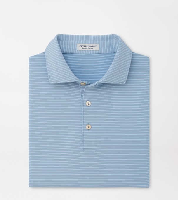 Wade Performance Jersey Polo in LAKESIDE